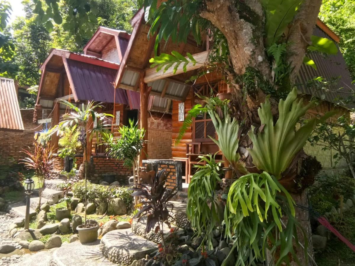 Lucky Bamboo'Bungalows-Resto And Orangutan Jungle Trekking Tours 武吉拉旺 外观 照片