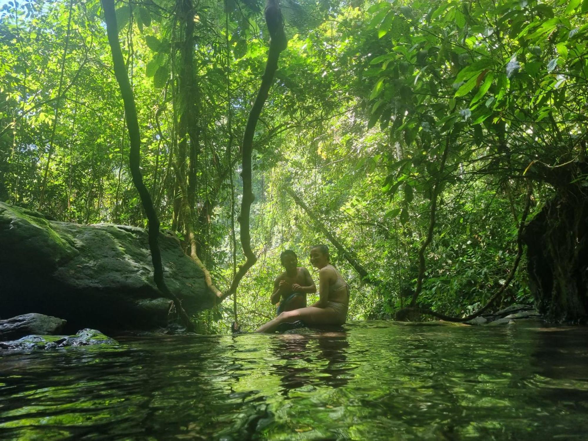 Lucky Bamboo'Bungalows-Resto And Orangutan Jungle Trekking Tours 武吉拉旺 外观 照片